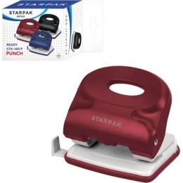 Дырокол бордовый STK-140 P Starpak