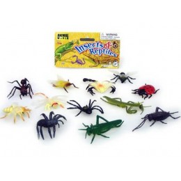 Set of Insect figurines