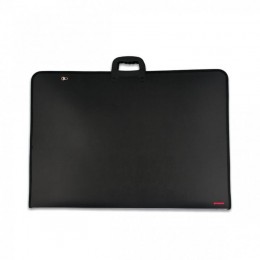Black briefcase for drawings A3 format