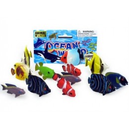 Set of Fish figurines OCEAN WORLD
