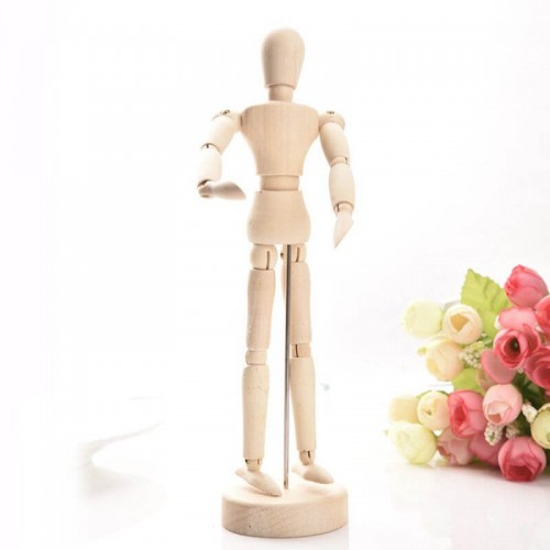 Деревянный манекен CONDA, 20 см, Мужской