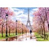 Puzzle 1000 pieces. Romantic Walk in Paris. Castorland