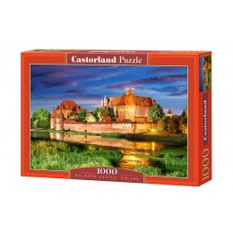 Puzzle 1000 pieces. Malbork Castle, Poland. Castorland