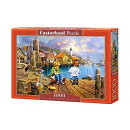 Puzzle 1000 pieces. At the Dock. Castorland