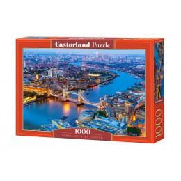 Puzzle 1000 pieces. Aerial View of London. Castorland