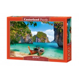 Puzzle 1000 pieces. Ko Phi Phi Le, Thailand. Castorland