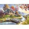 Puzzle 1500 pieces. Cottage. Castorland