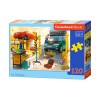 Puzzle "Car Workshop", Castorland (120 pcs.)