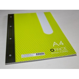 Squared Paper Pad A4, perforated, 50 sheets, 65 gsm