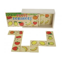 Wooden Domino "Fruits"