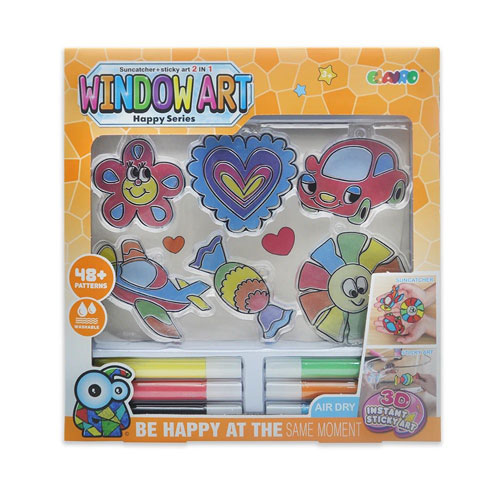 Window art, Витражные краски 