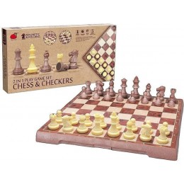 Magnetic Chess & Checkers Set