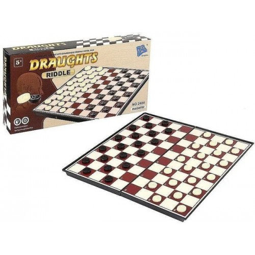 Magnetic Checkers Set