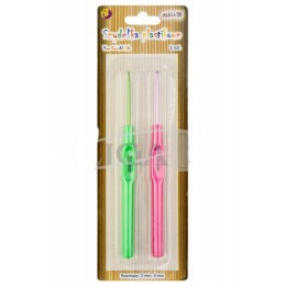 Metal crochet hook set (2 pcs.)