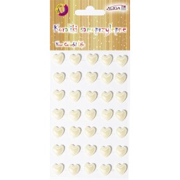 Stickers "Heart in white"