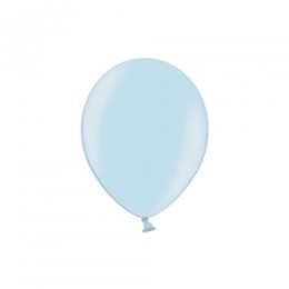 Light blue balloons Ø 23 cm, set of 100 pieces.