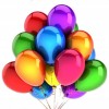 Multicolored balloons Metallic, mix, Ø 27 cm, 100 pcs.