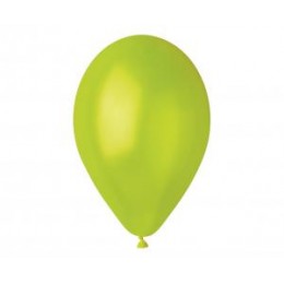 Light green balloons Ø 26 cm, set of 100 pieces 