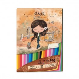 Альбом цветного картон "Anekke", А4 (1705-0411)