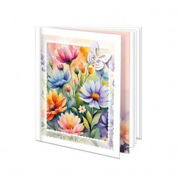 ARGUS, Notepad "Butterfly over Flowers" (1431-0421)