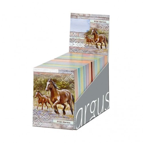 Argus Notepad Horses (1111-0414)