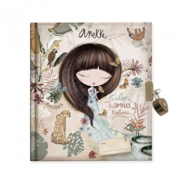 ARGUS, Lined notepad with lock, "Anekke Smile" (1438-0385)