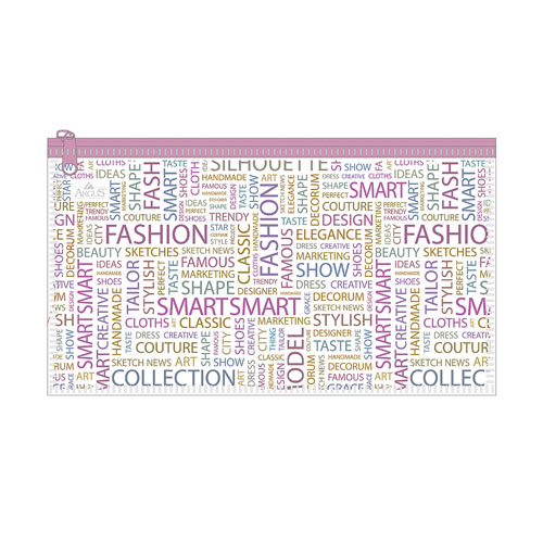 Argus Transparent zip folder "Fashion"