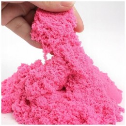 Kinetic sand with MovingSand molds 0.5 kg (pink) + an additional set of molds as a gift
