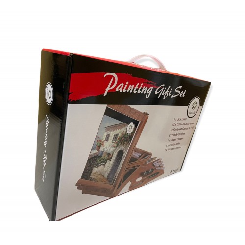 Набор для рисования Мольберт с масляными красками CONDA