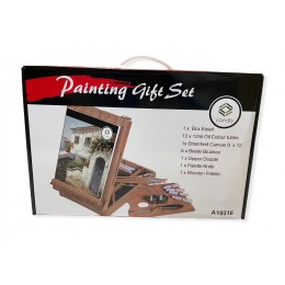 Painting set Easel with oil paints CONDA