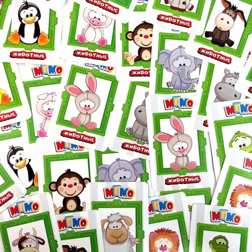 Board game MEMO Animals