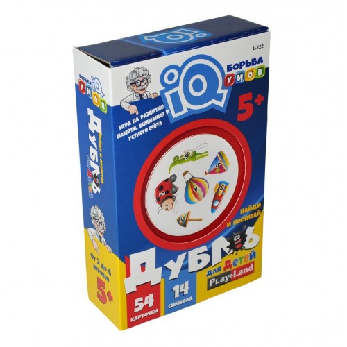 Настольная игра Дубль 10. Найди и посчитай! 5+ ( Русская версия )