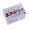 DECOLA acrylic paints for glass and ceramics, 6x20 ml.