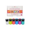 DECOLA fluorescent acrylic paint, 6x20 ml.