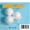 Foam balls, 3 pcs.