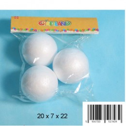 Foam balls, 3 pcs.