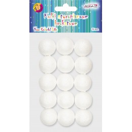  Foam balls, 15 pcs. 