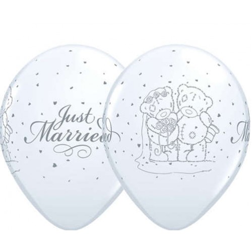 Wedding balloons with a pattern