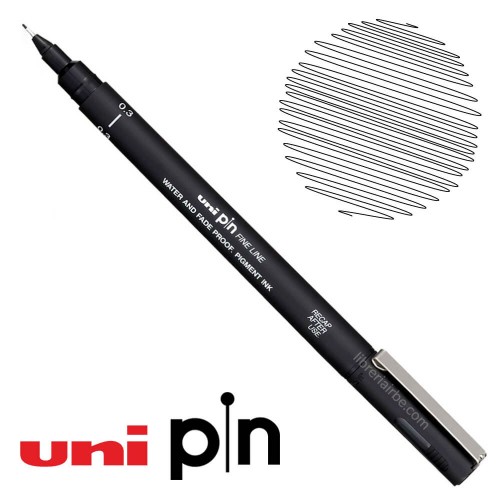 Ink liner UNI PIN, Nr. 0,3