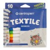 CENTROPEN fabric markers, 10 pcs.