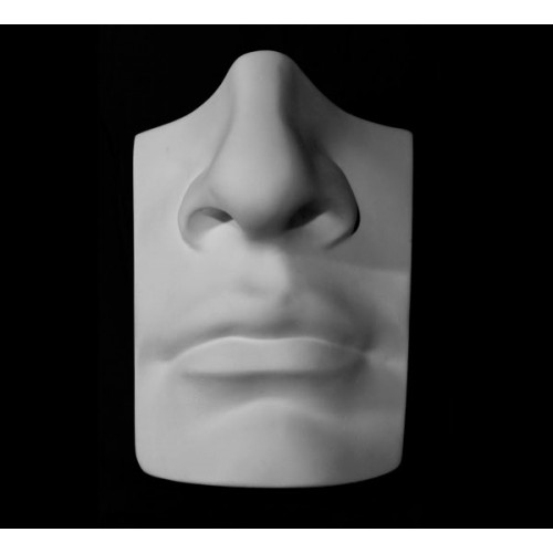 Гипсовая модель EKORSHE «Нос с губами Давида», 16*14*25 см