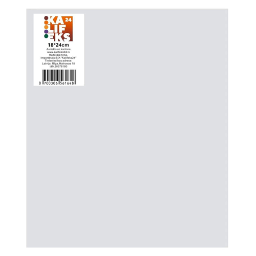 Холст на картоне KALIFEKS, 18х24 см