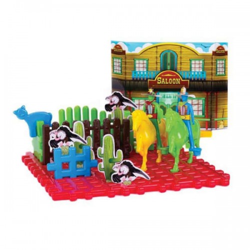 MARIOINEX WILD WEST, 16 parts, construction set
