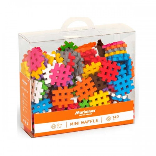 MARIOINEX MINI WAFFLE, 140 parts, construction set