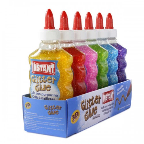 INSTANT GLITTER GLUE METALLIC, 180 ml., Glue