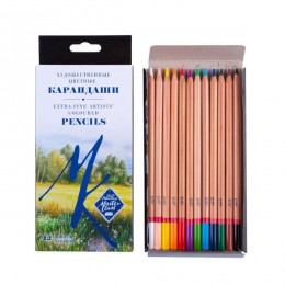Colored pencils Master Class, 12 colors