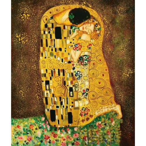 Painting by numbers "Kiss" 40x50 cm