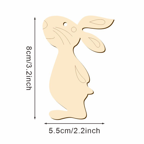 Koka sagatave (zaķis), 10 gab.