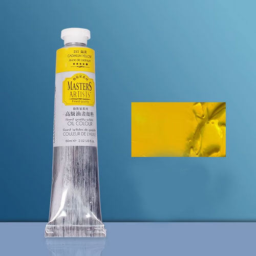 Marie's oil paint, Cadmium yellow №213, 60 ml.