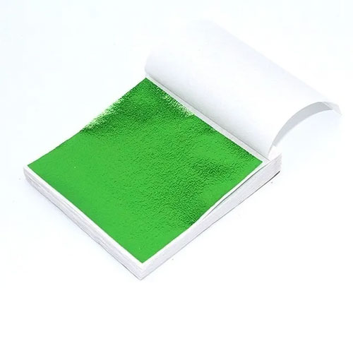 Foil sheets 14*13,5cm, 100pcs. (Green)